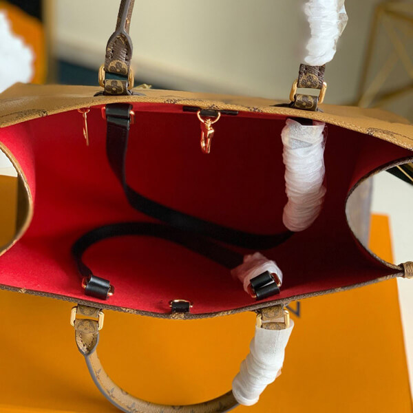 ルイヴィトン オンザゴー mm スーパーコピー★ジャイアントモノグラム ショルダーバッグ M45039